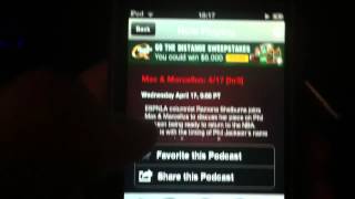 EPSN Radio App podcast listing issue