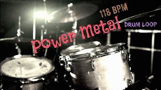 Drum Loop | Power Metal | 118 BPM