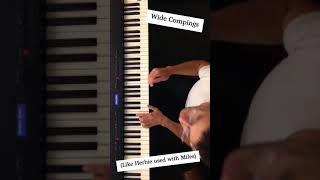 Wide Compings (Like Herbie used with Miles) #jazzpianolessons #jazzpiano #jazztutorial #pianoguide