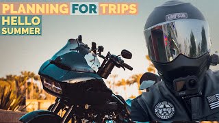 Plan an Adventure. Motorcycle Vlog (Motovlog 017)