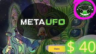 MetaUFO airdrop / Забери $ 40 с аирдропа за пару минут! / Пошаговая инструкция / #НовыйАирдроп