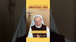 [1Mn] Convertissez-vous a nouveau, parole de la vierge Marie, apparition en mai 2024 sr Emmanuel