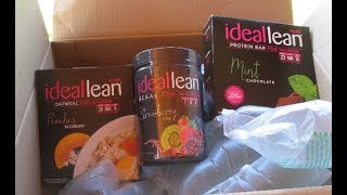 IdealFit Coupon Code AND Why IdealLean BCAAs   Protein Bars and Oatmeal