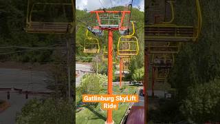 Gatlinburg SkyLift Ride #foryou #travel #gatlinburgtn #smokeymountains #tennessee