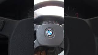 1985 BMW 524td using cruise control