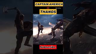 Captain America 🆚 Thanos|| Avengers Endgame #shorts #short #ytshorts