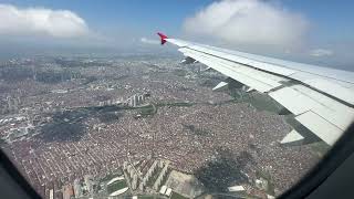 Istanbul airplane view