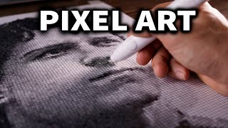 Draw With PIXELS - DP ART DRAWING