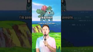 What Your Favorite Pokemon Says About You: The Grass Starter Middle Forms! #shorts #nintendo