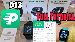 NEW FITPRO Smart Watch SetUp Mobile App | Full Tutorial On How To Set A Smart Bracelet Watch