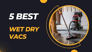 Top 5 Best Wet Dry Vacs Review in 2023