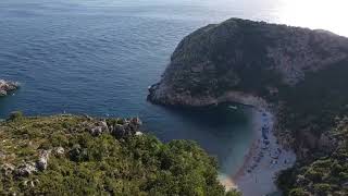 Hiking to Grama bay. Karaburun Peninsula. Vlore. Albania