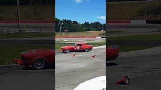 Mustang Through the Cones #autocross