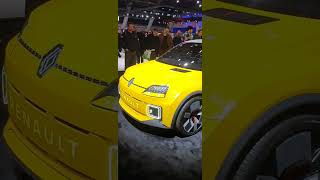 Renault 5 Électrique Salon de l auto BXL 2023