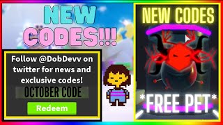 ROBLOX TAPPING MANIA NEW CODES (DECEMBER 2020)!!!