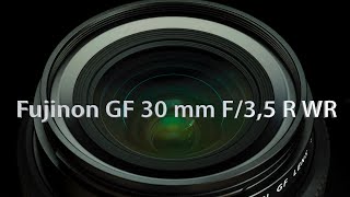 Fujinon GF 30 mm F:3,5 R WR