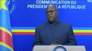 INTÉGRALITÉ CONFÉRENCE DE PRESSE DU PRÉSIDENT FELIX TSHISEKEDI