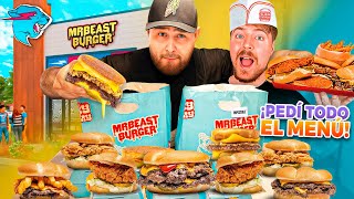 🍔 COMPRÉ TODO EL MENÚ DE @MrBeast Burger | SOY COMPA ROSH