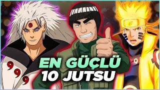 Naruto En Güçlü 10 Jutsu - Naruto Teknik Güç Sıralaması - Naruto Shippuden Türkçe