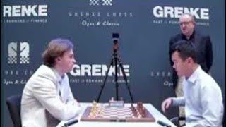 Ding liren Vs Vincent || GRENKE Chess