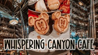 WHISPERING CANYON CAFE REVIEW + Wilderness Lodge Tour