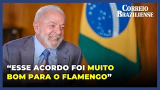 LULA ASSINA ACORDO PARA CONSTRUÇÃO DE NOVO ESTÁDIO DO FLAMENGO