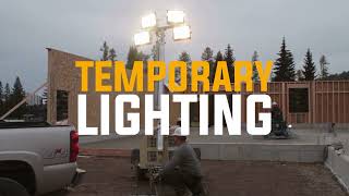 Temporary Lighting // FREE CONSTRUCTION SAFETY MEETING #construction #safety