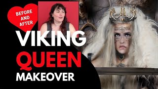 SEXY VIKING QUEEN | GLAMOUR TRANSFORMATION | MAKEOVER |  | COSPLAY | FANTASY PHOTOGRAPHY SHOOT