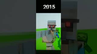 evolution of Iron golem #gameover #subscribe #shortvideo