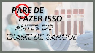 ERROS QUE AFETAM SEU EXAME DE SANGUE