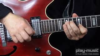 Cours de guitare gratuit : Doubles et triples notes en bend à la guitare