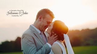 High School Sweethearts // Tennessee Wedding // Julianne & Jake (4K Wedding)