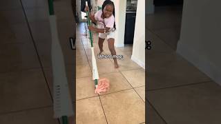 When kids don’t want to mop.. Watch til the end 😂🤣 #shorts