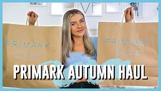 PRIMARK HAUL *NEW IN* FOR AUTUMN TRY ON | TRANSITIONAL PIECES