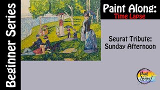 Seurat Tribute - Simplified Sunday Afternoon