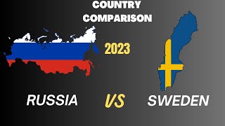 Russia vs Sweden - Country Comparison 2023