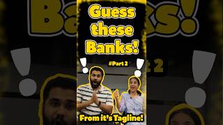 Guess the Bank Names by Tagline! - Part 2 #quiz #bank