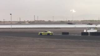 Nissan 240sx drifting with a 1JZ first run