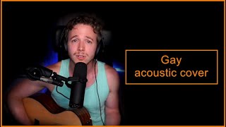 Heather | Conan Grey 🎤 acoustic guitar cover 🎸 gay music