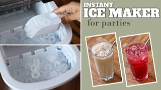 Instant Ice Maker for Parties & Get Togethers | AGARO Regency Ice Maker