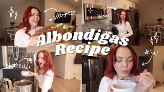 make albondigas with me | meatball soup