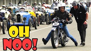 Rare Old Motorcycles in Action @ Vintage Revival Montlhéry, France