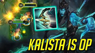 WILD RIFT KALISTA NEW BROKEN ADC WOW OH MY GOD 123456789