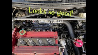 Evo 8-How to wire tuck your engine harness!