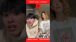 Which singer is the best? LILIIA KRAVETS × Johnny Huynh - Easy on Me #adele #alqaismusic #easyonme