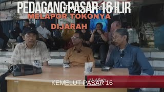 Pasca 40 Toko di PAsar 16 Ilir Rusak, Pedagang Tagih Janji Pj Walikota Bentuk Tim Terpadu