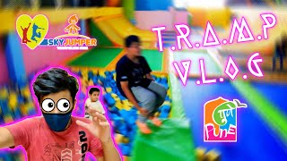 PUNE’S BIGGEST TRAMPOLINE PARK VLOG ft. SkyJumper