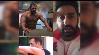 ABHISHEK BACHAN MAKES   FUN ABOUT SALMAN KHAN 'S FITNESS