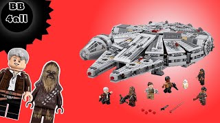 Lego Star Wars Millennium Falcon 75105 - Stop Motion Build Review