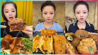 ASMR MUKBANG: 매운 삼겹살의 진짜 소리 🎧🔥🍖 |  Relaxing Real Eating Sounds먹방 #84